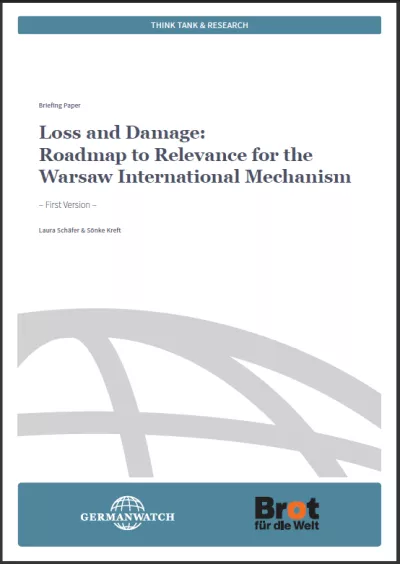 Cover Loss and Damage Roadmap to Relevance for the Warsaw International Mechanism