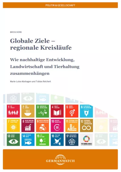 Cover: Globale Ziele - regionale Kreisläufe