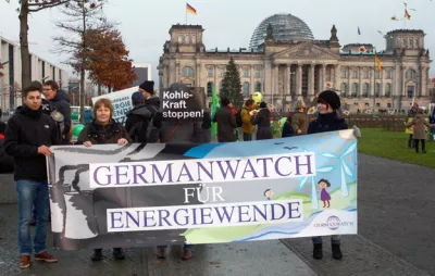 Germanwatch bei Energiewendedemo