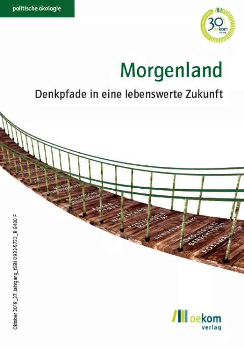 Titelblatt des Magazins politische Ökologie