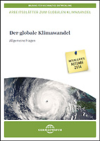 Deckblatt Arbeitsblätter Der Globale Klimawandel Allgemeine