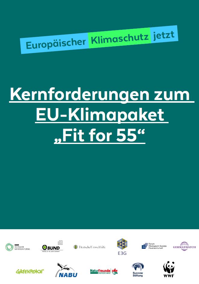 Europäischen Klimaschutz Jetzt! | Germanwatch E.V.