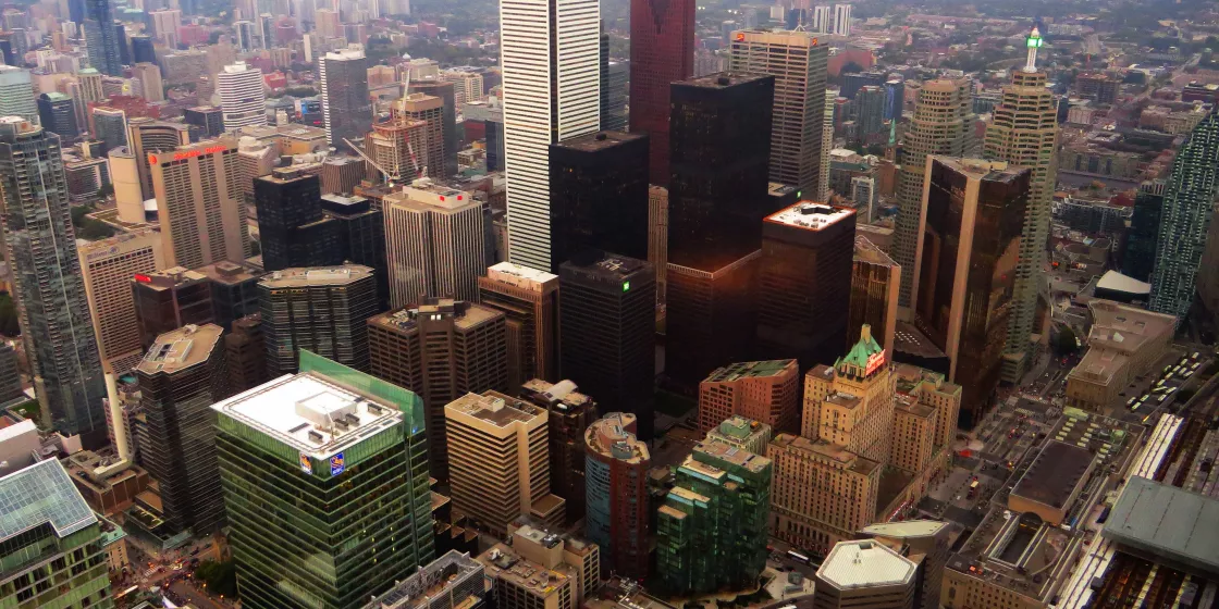 Finanzdistrikt von Toronto, der größten Stadt Kanadas. (Foto: Ken Lund/Flickr)