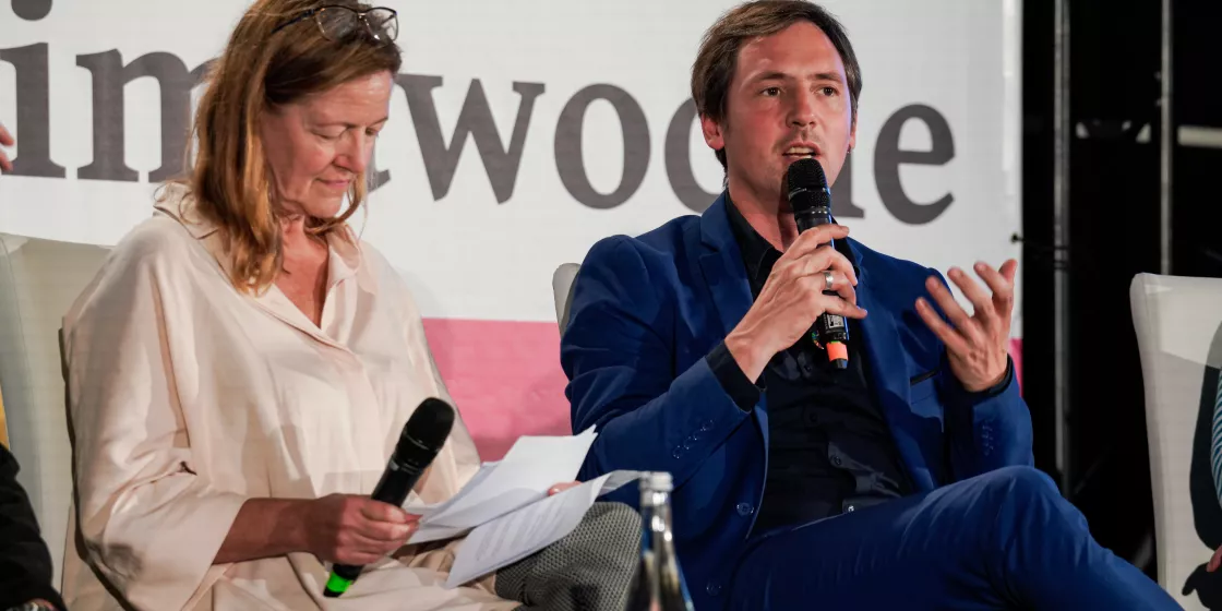 Hamburger Klimawoche: Heike Janssen, Sven Harmeling