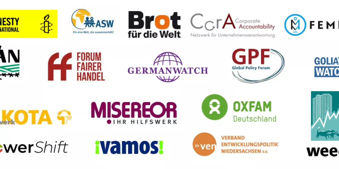 Logos der unterzeichnenden Organisationen