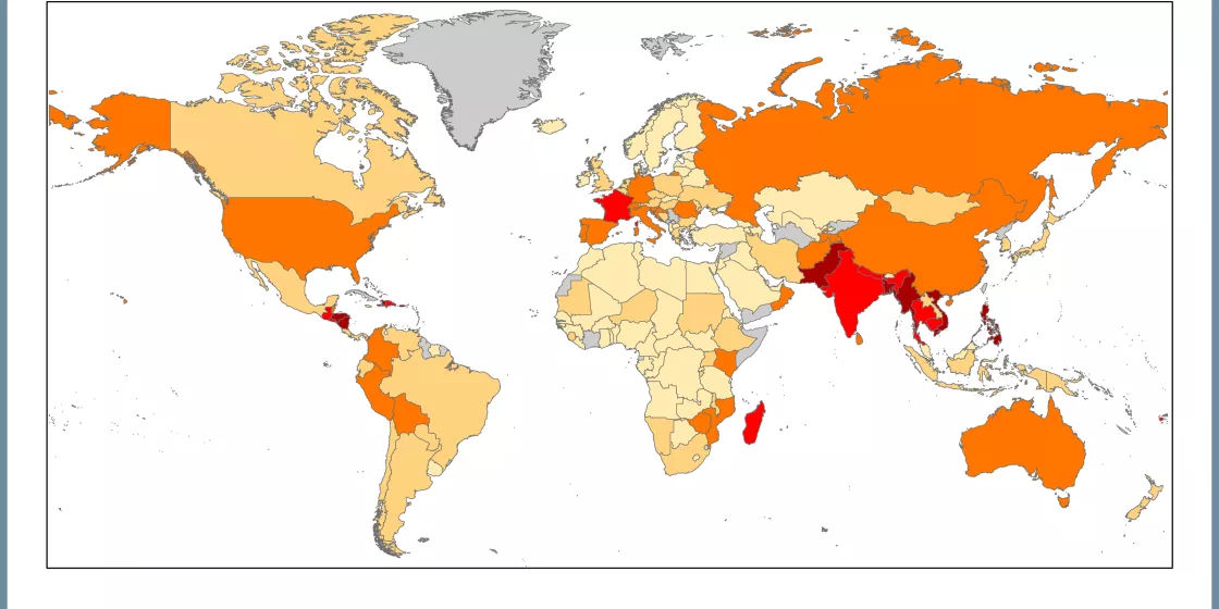 Klima-Risiko-Index 2019: Ranking 1998 - 2007