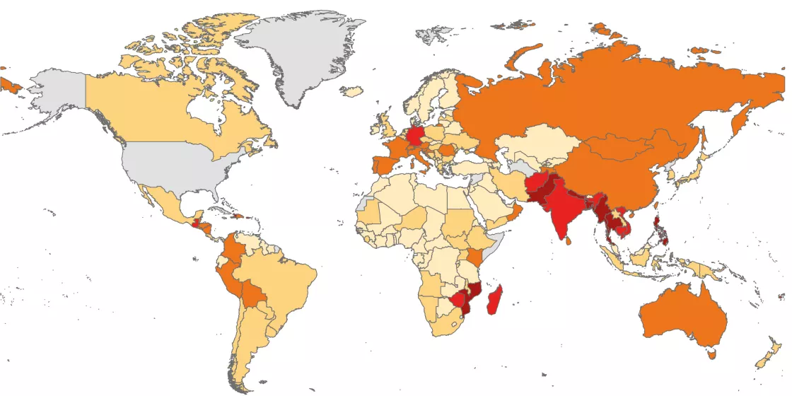 image of map cri 2021 longterm