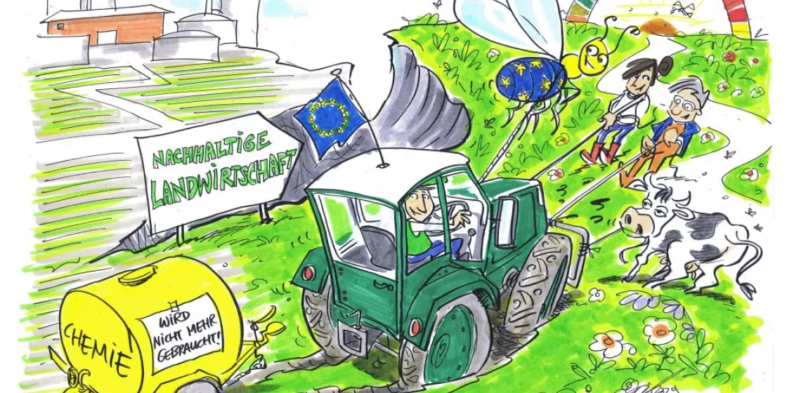 Illustration zur Reforn der EU-Agrarpolitik