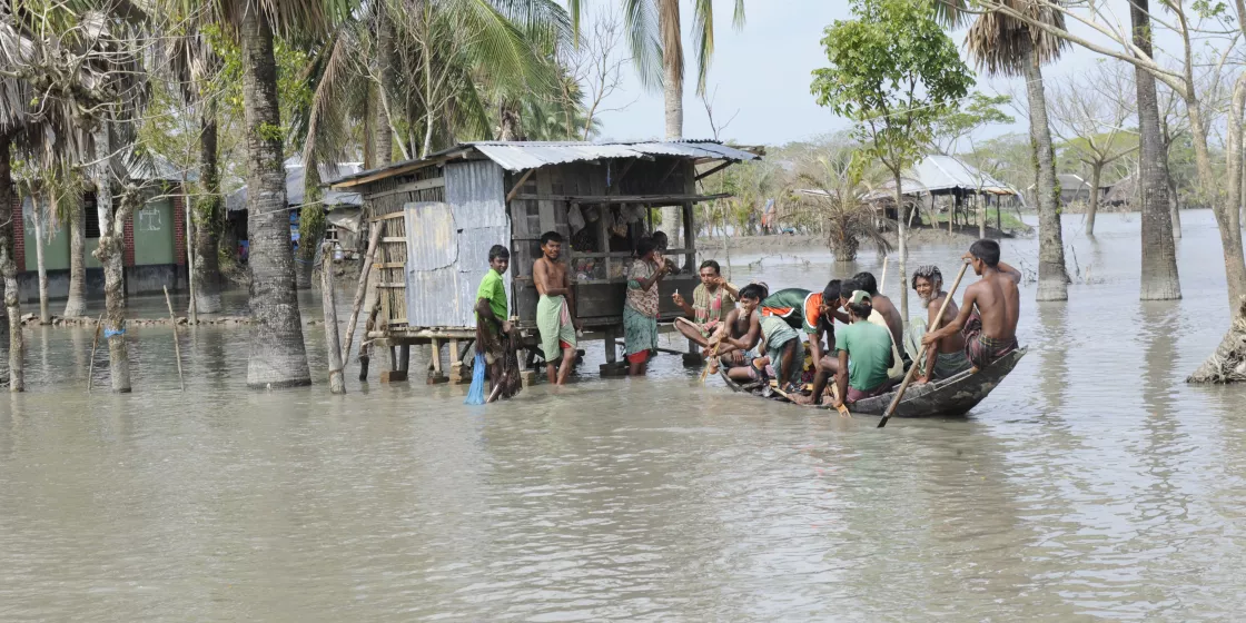 Bangladesh Überflutung