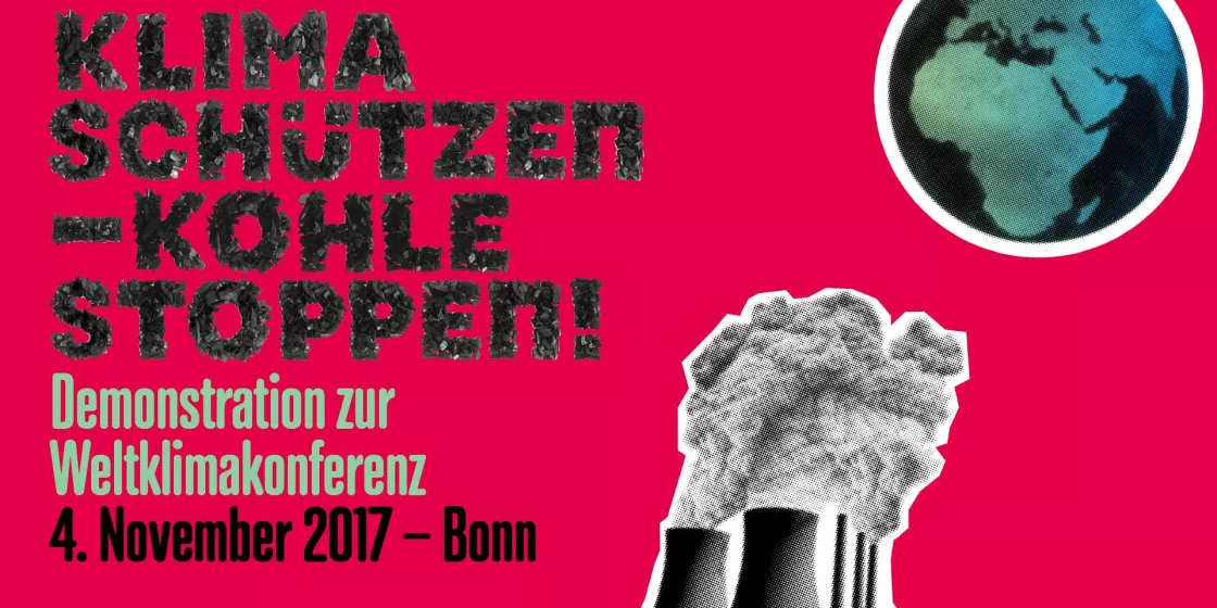 Demonstration zu Weltklimakonferenz