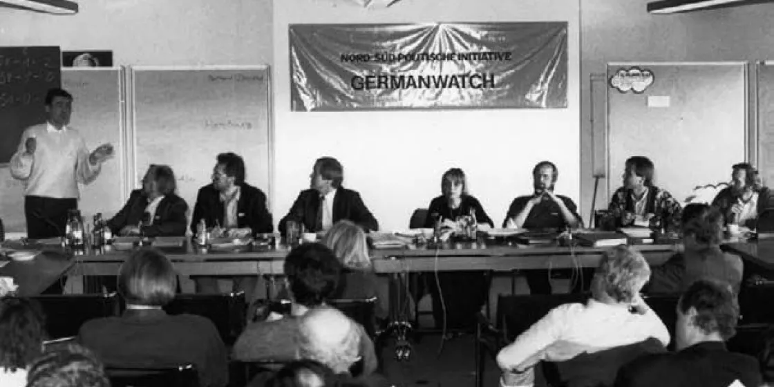 Foto: Gründungsveranstaltung Germanwatch