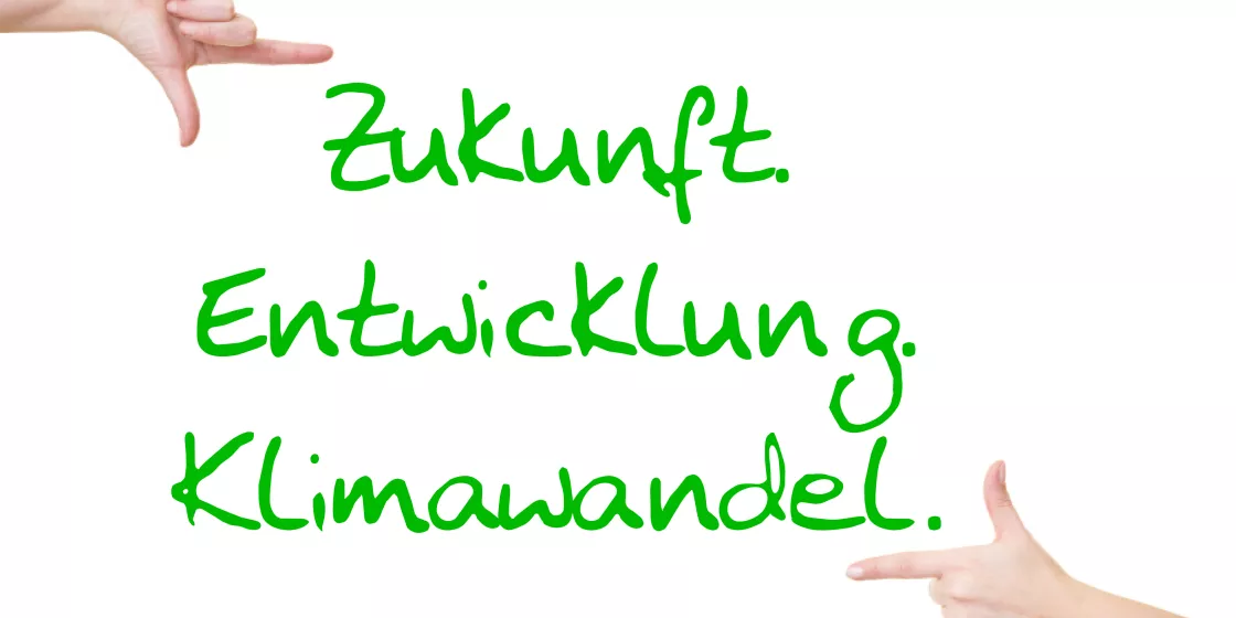 Postkartenwettbewerb "Zukunftsfähige Entwicklung in Zeiten des Klimawandels"