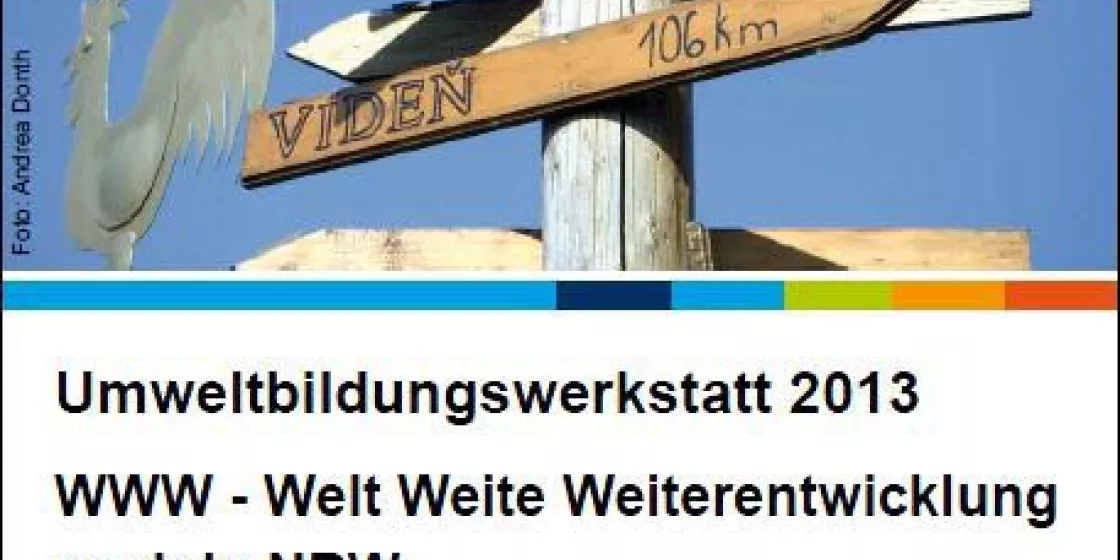 Flyer: NRW Umweltbildungswerkstatt