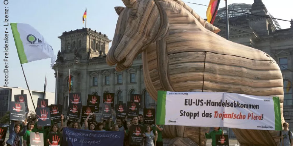 Weitblick-Bild 2/14: Demo gegen TTIP