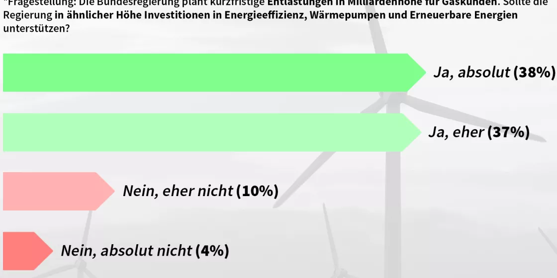 Umfrageergebnisse (Balkendiagramm)