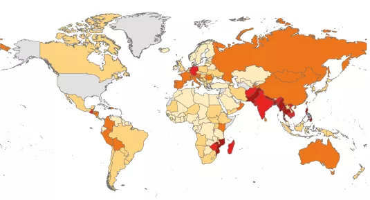 image of map cri 2021 longterm