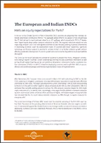 Cover INDCs India