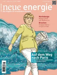 Cover Magazin neue energie, 08/2015