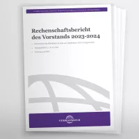 Titelbild des Rechenschaftsbericht 2023-2024