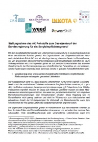 Initiative Lieferkettengesetz | Germanwatch E.V.