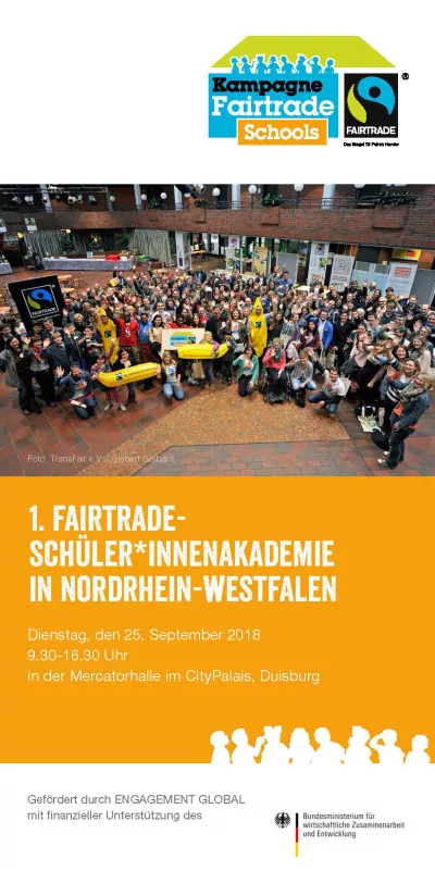 1. Faitrade - Schüler*innenakademie in Nordrhein-Westfalen