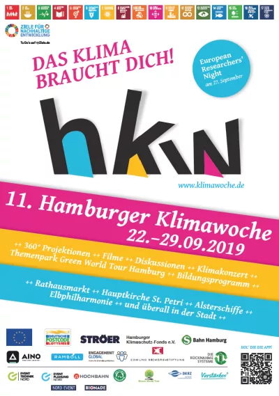 Hamburger Klimawoche Plakat 2019