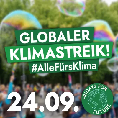 Globaler Klimastreik 24.09.