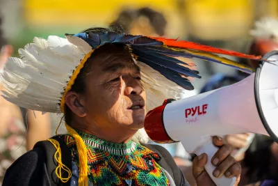 Protest of Indigenous People