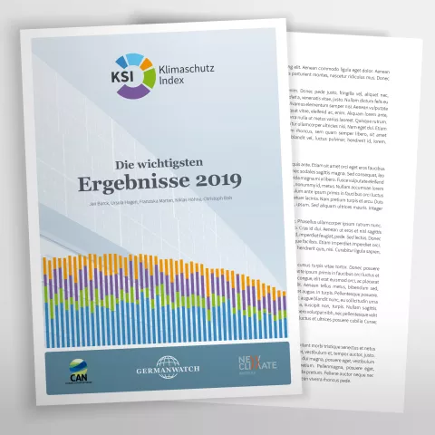 Cover Klimaschutz-Index 2019