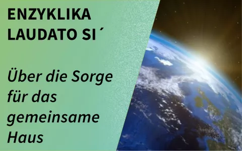 Banner 5 Jahre Enzyklika Laudato si´