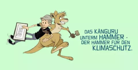 Charity-Auktion 2021 - Känguru unter dem Hammer für Klimaschutz