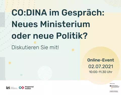 Einladung für das Online-Event am 02.07.2021