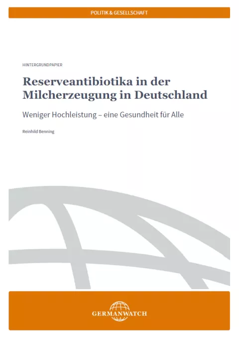 Reserveantibiotika in der Milcherzeugung in Deutschland