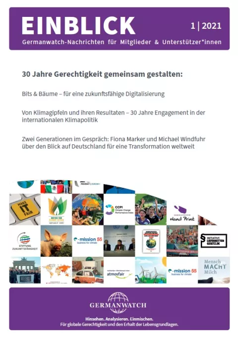 EINBLICK 1|2021 Cover