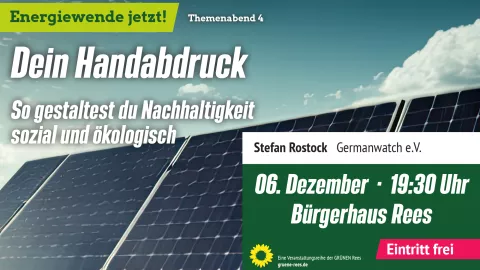 Poster: Dein Handabdruck - So gestaltest du Nachhaltigkeit sozial und ökologisch