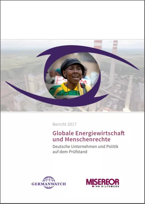 Cover Globale Energiewirtschaft und Menschenrechte 2017