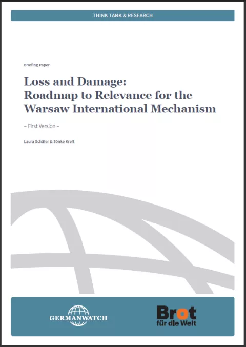 Cover Loss and Damage Roadmap to Relevance for the Warsaw International Mechanism