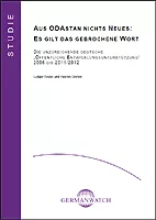 Cover ODA-Studie 2013