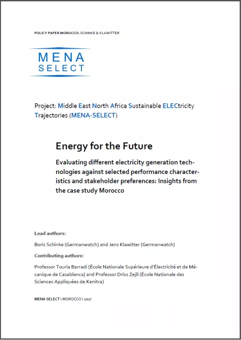 Cover: Energy for the Future