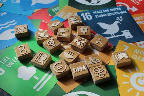 Bild: SDG-Stempel für den Kirchentag