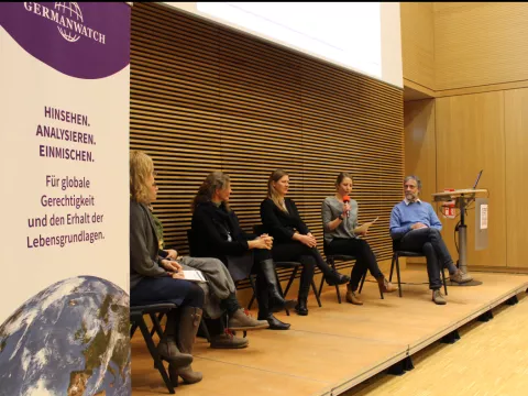 Foto: Podiumsdiskussion "Gezwungen zu gehen" am 23.01.2017