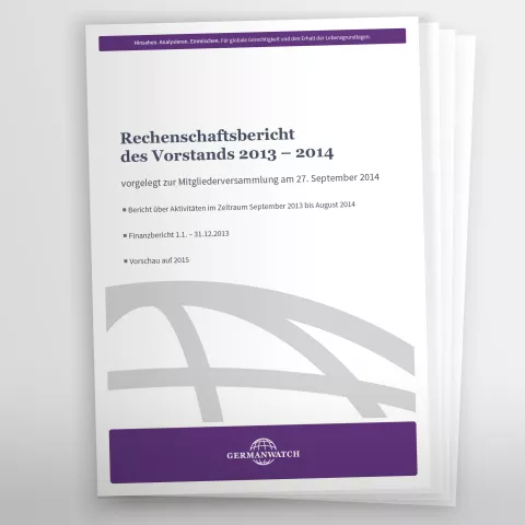 Rechenschaftsbericht 2013-14