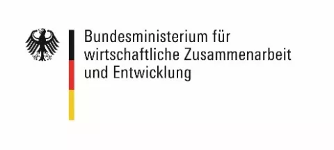 BMZ (Bundesministerium für wirtschaftliche Zusammenarbeit und Entwicklung Logo