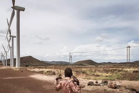 Windräder in Marsabit