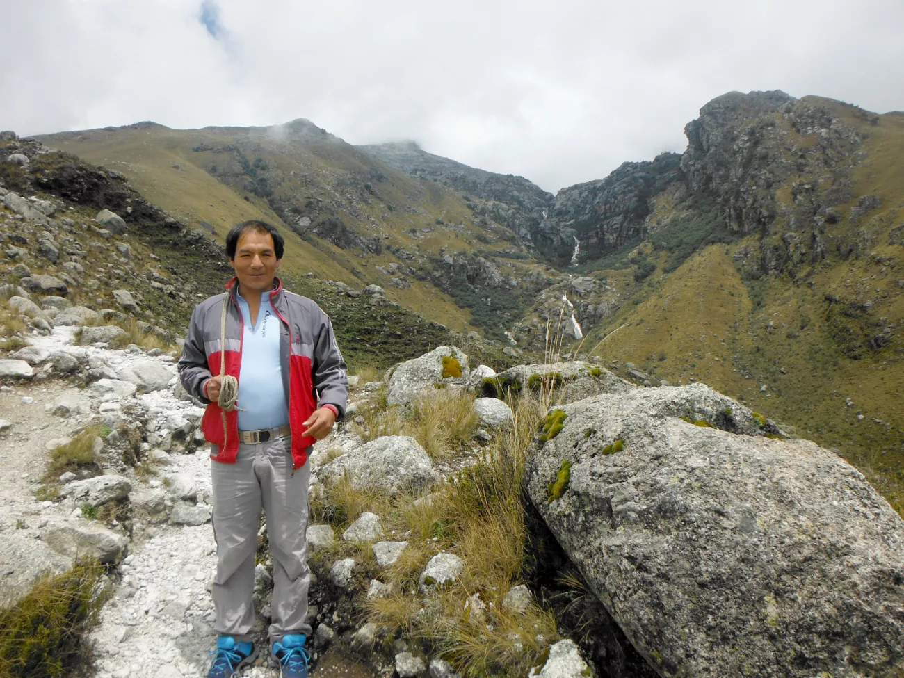 Saúl Luciano Lliuya aus Huaraz/Peru