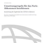 Umsetzungsregeln für das Paris-Abkommen beschlossen