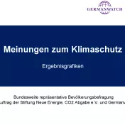"Meinungen zum Klimaschutz" - Repräsentative dimap-Umfrage (22. bis 27. Mai 2019) im Auftrag von Germanwatch, Stiftung Neue Energie und CO2 Abgabe e.V., Ergebnisgrafik 1 von 14
