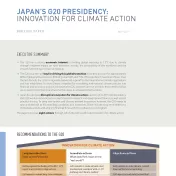 Japan's G20 Presidency_Innovation for Climate Action