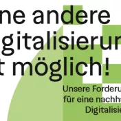 Eine andere Digitalisierung ist möglich!