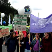 Germanwatch beim globalen Klimaaktionstag in Berlin, 20.09.2019